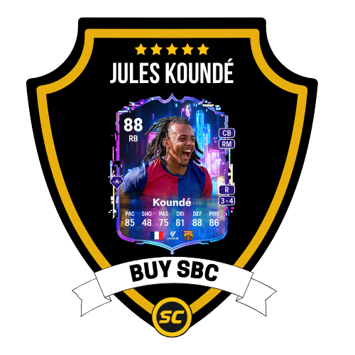 EA FC 26 SBC Jules Koundé - PS4, PS5, Xbox One, Xbox Series X, Xbox Series S
